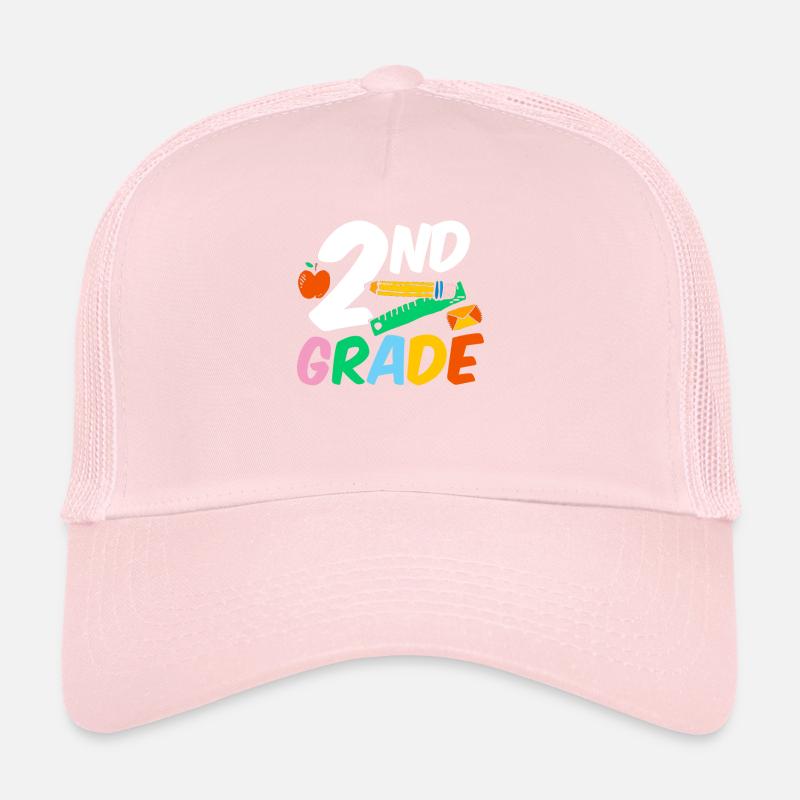Zweite Klasse Zweitklässler Lehrer Schüler Schule Trucker Cap