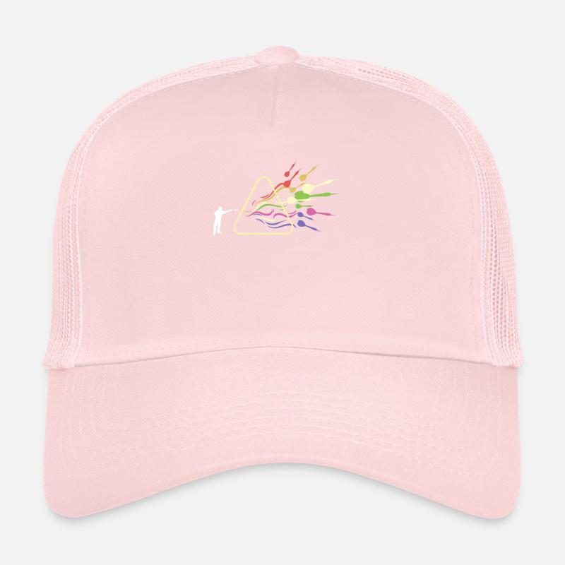 Dart Prism Rainbow Light Funny Physique Casquette trucker 