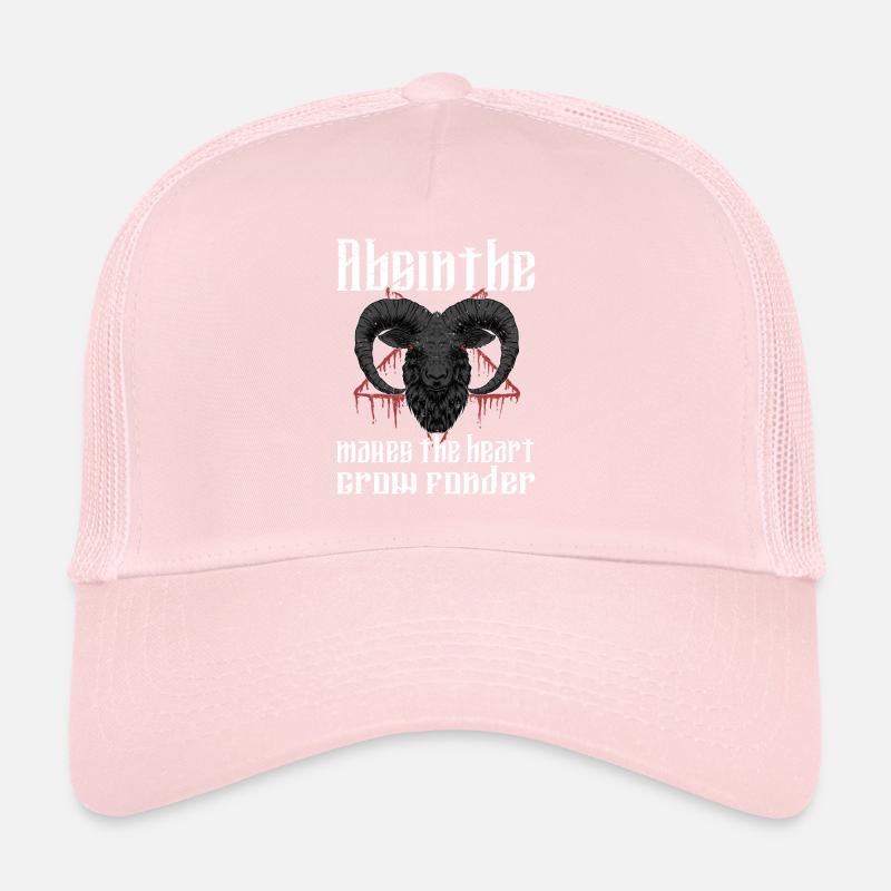 Satan Belzébuth Diable Gothique Pentagramme Mystique Casquette trucker 