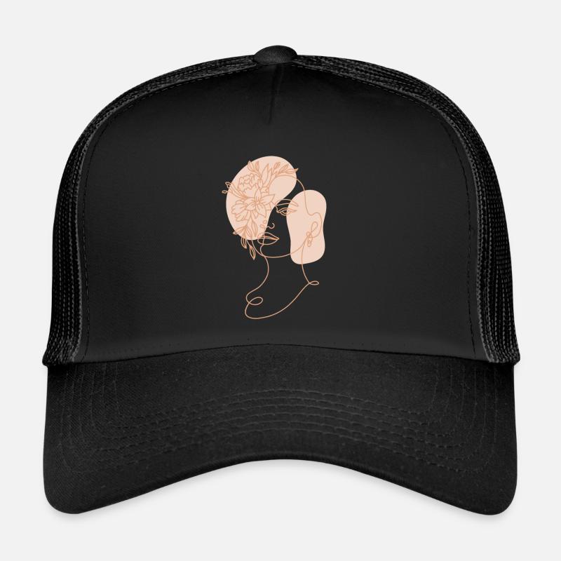 Lineart Schrebergarten Kleingarten Gartenbau Trucker Cap