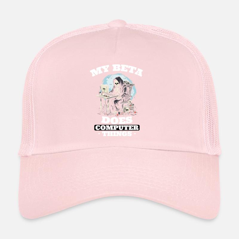 My beta makes computer things programmers Trucker Cap