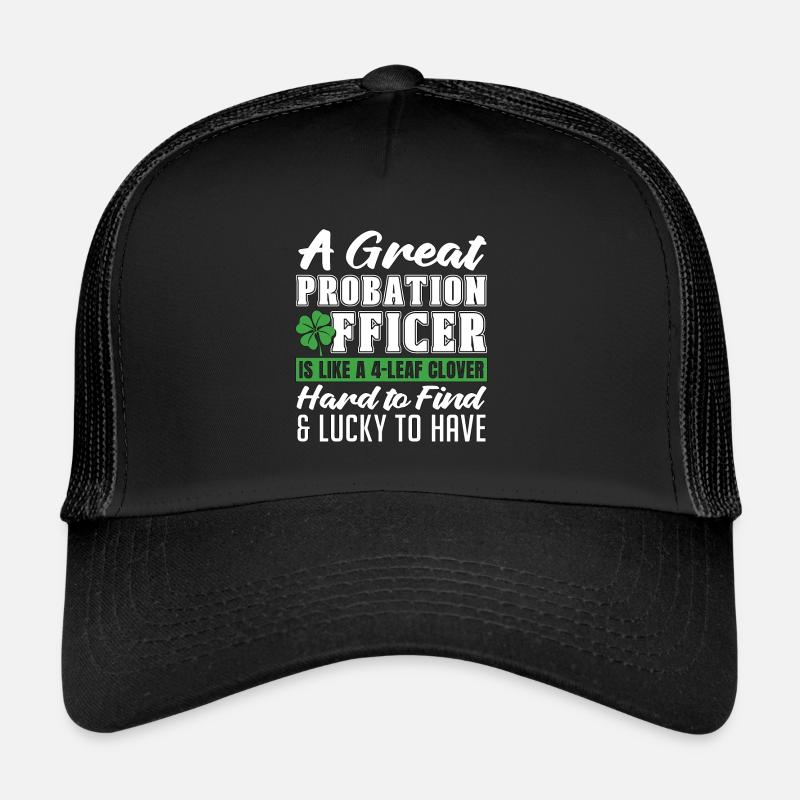 Un excellent agent de probation est un agent correctionnel Casquette trucker 