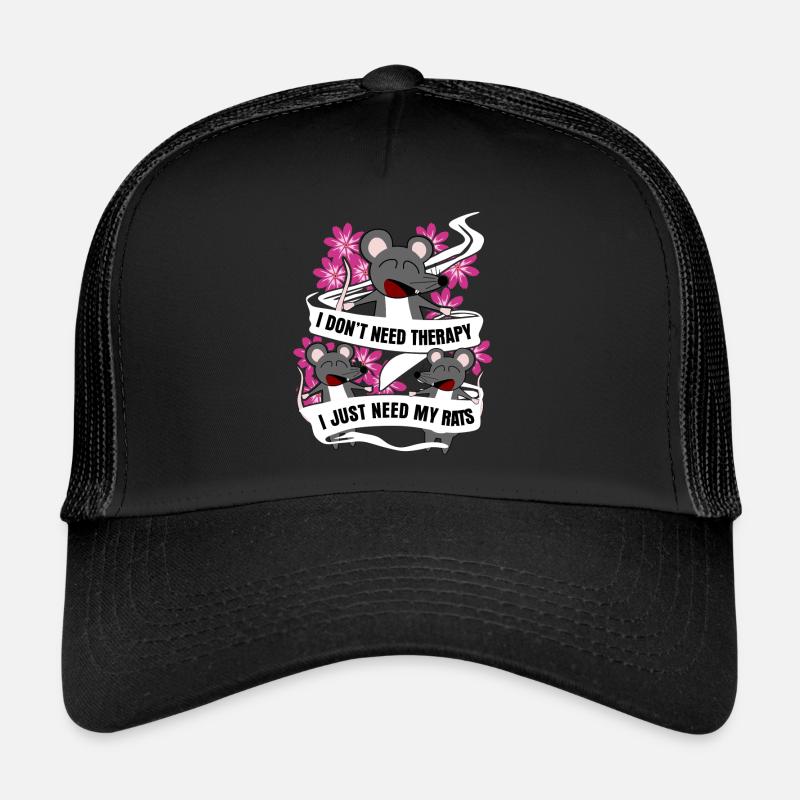 Rat Rat Propriétaire Rats Casquette trucker 