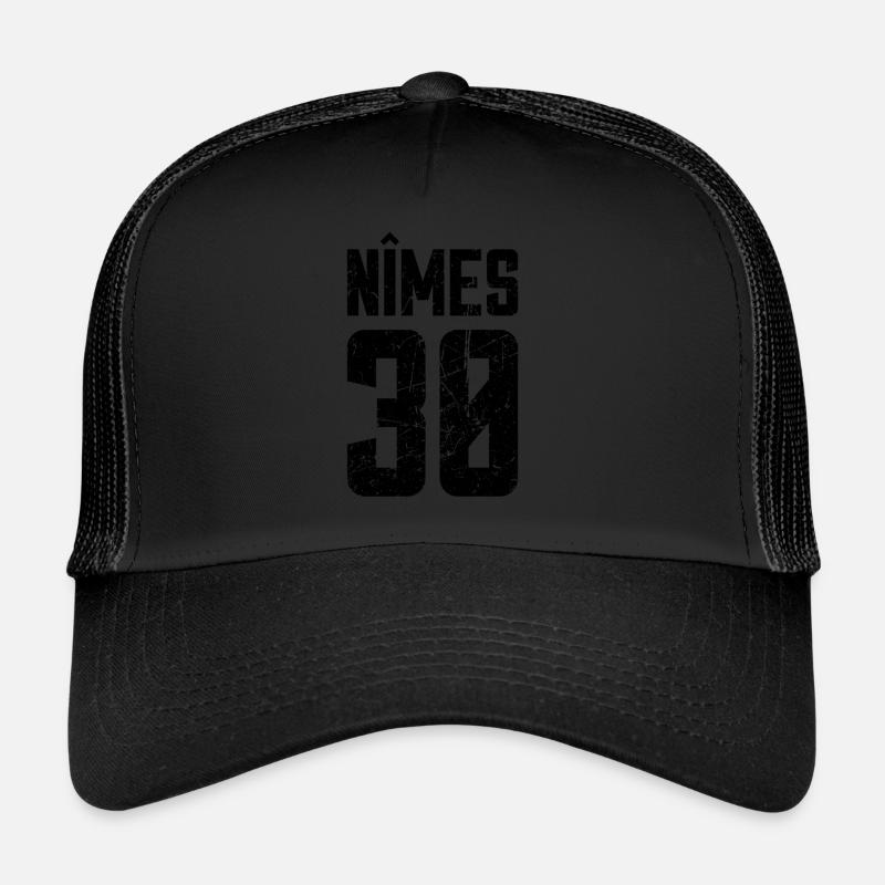 Nîmes 30 Frankreich Kennzeichen Trucker Cap