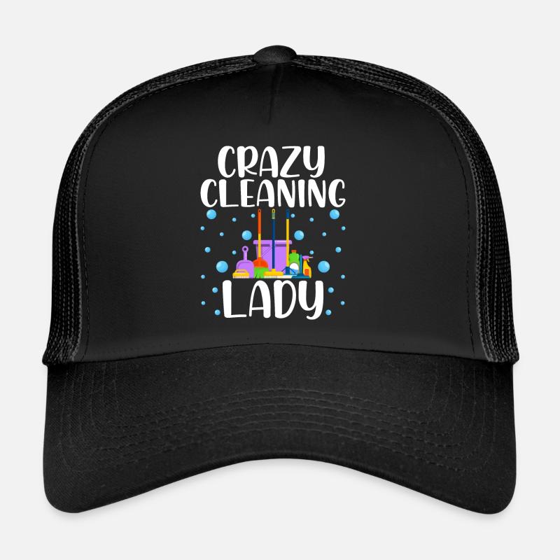 Dame de ménage folle Casquette trucker 
