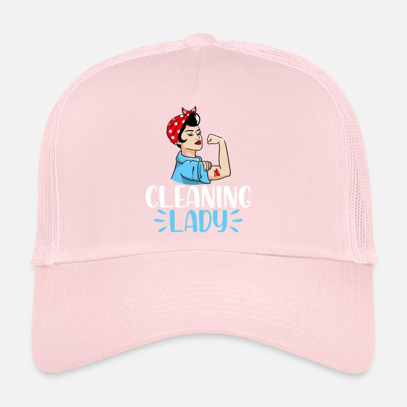 Femme de ménage Casquette trucker 