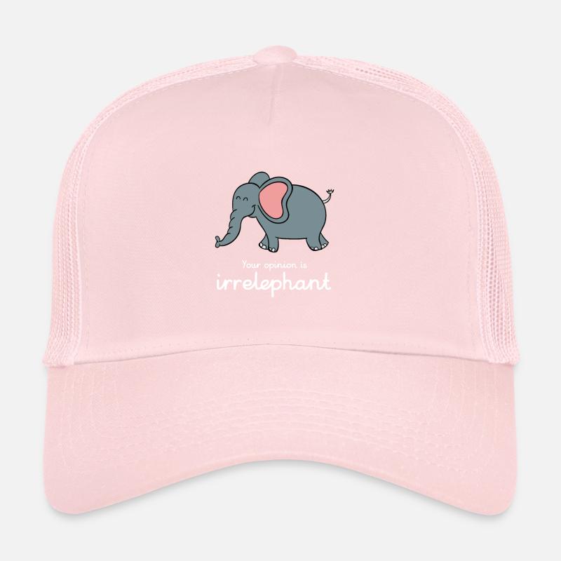 Votre avis est irrelephant Casquette trucker 