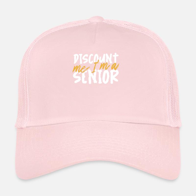Pension de pensionné senior Casquette trucker 