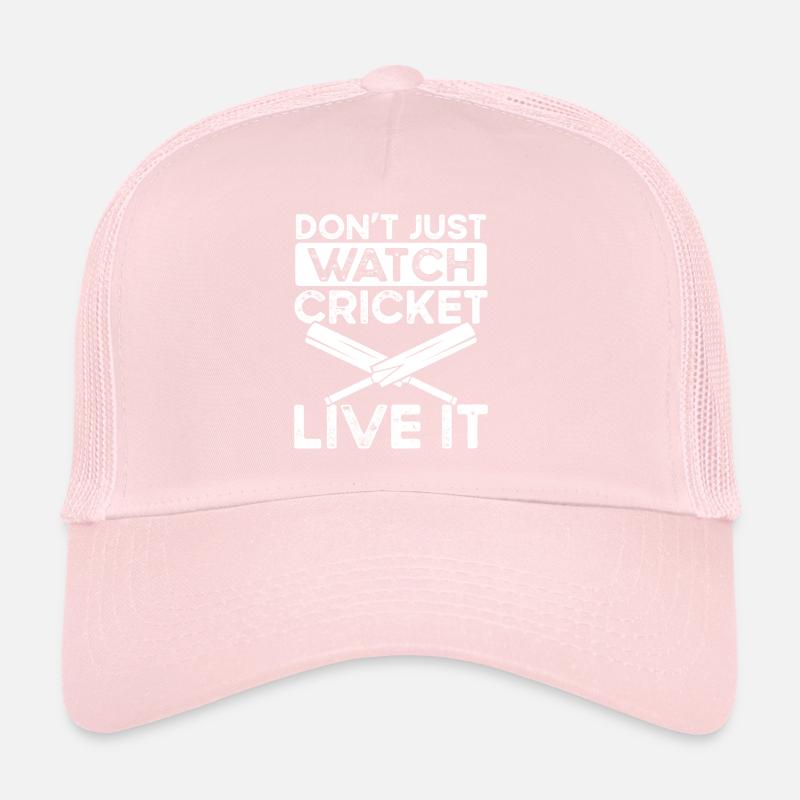 Check out Cricket Don't Live It Trucker Cap