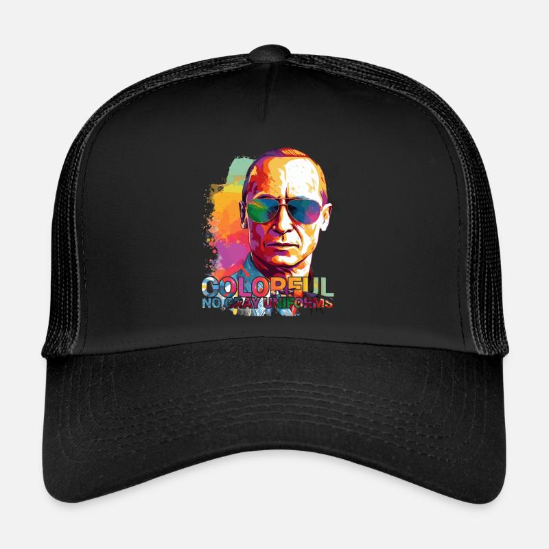 Colorful Resistance #Pu Trucker Cap