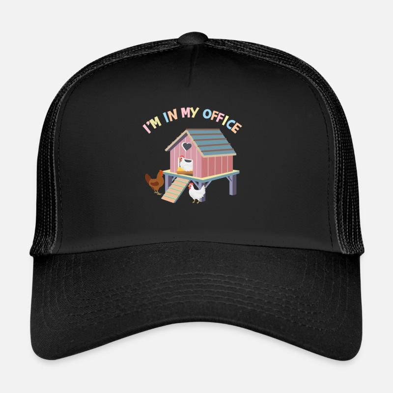 Je suis dans mon bureau Casquette trucker 