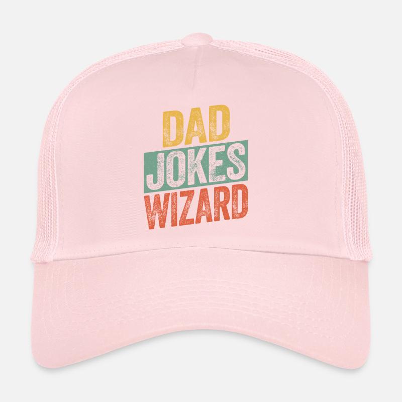 Papa Jokes Wizard Casquette trucker 