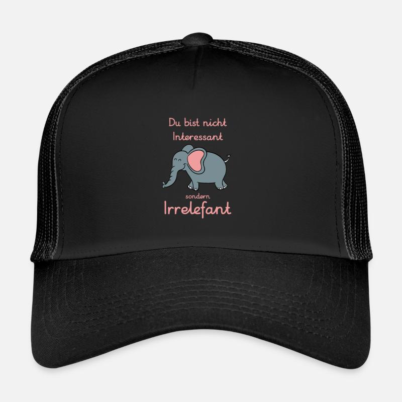 Deine Meinung ist irrelefant Trucker Cap