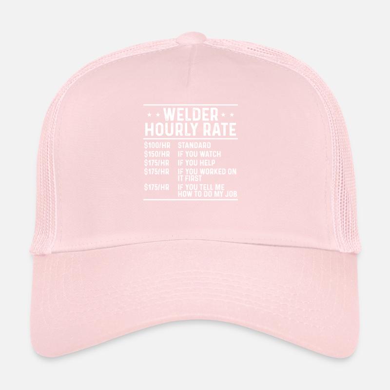 Welder hourly rate Trucker Cap
