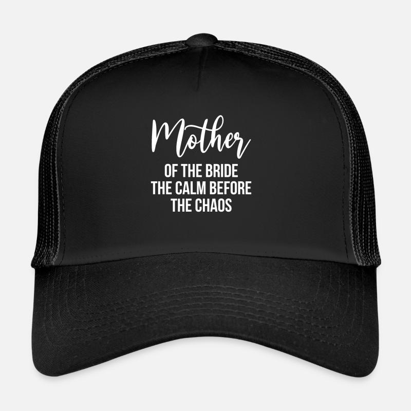 Brides Maman Mère De La mariée Mutter Der Braut Casquette trucker 