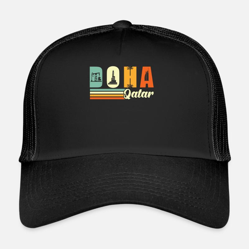 Doha-qatar souvenir Trucker Cap