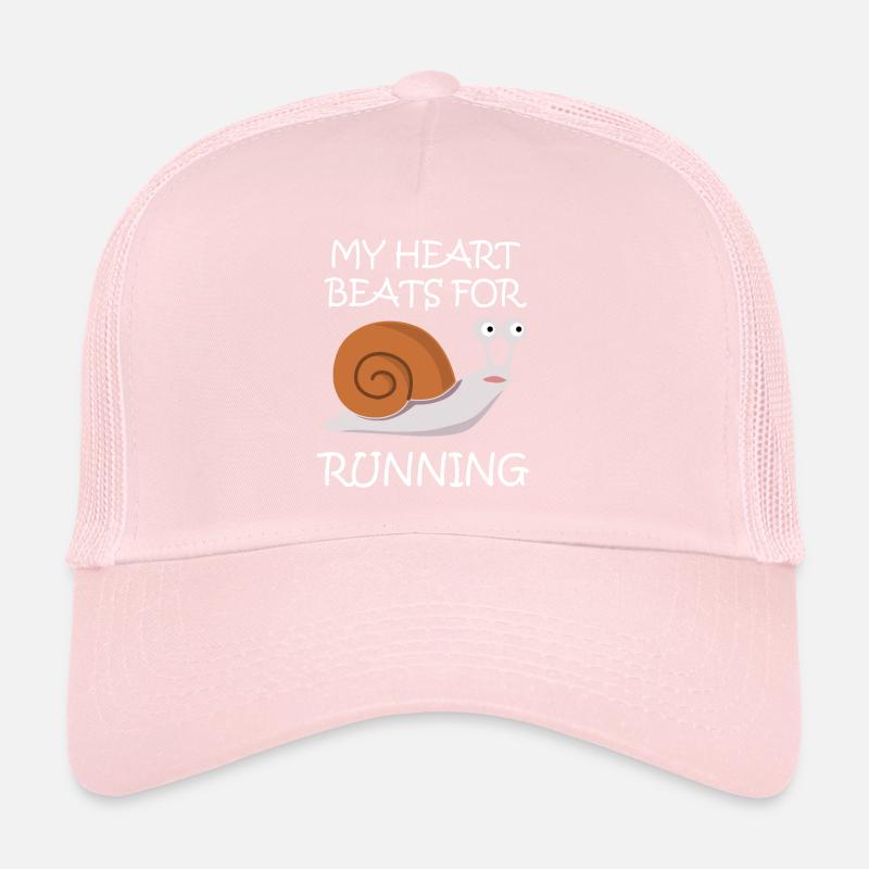 Courir, Sprint, Escargot, Course à pied Casquette trucker 