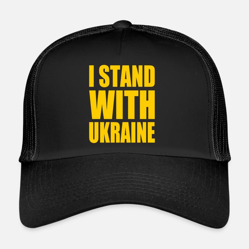 I stand with ukraine Casquette trucker 