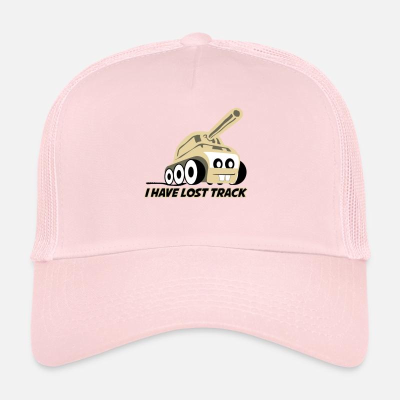 Panzer Kampfpanzer lustig Panzerkette Trucker Cap