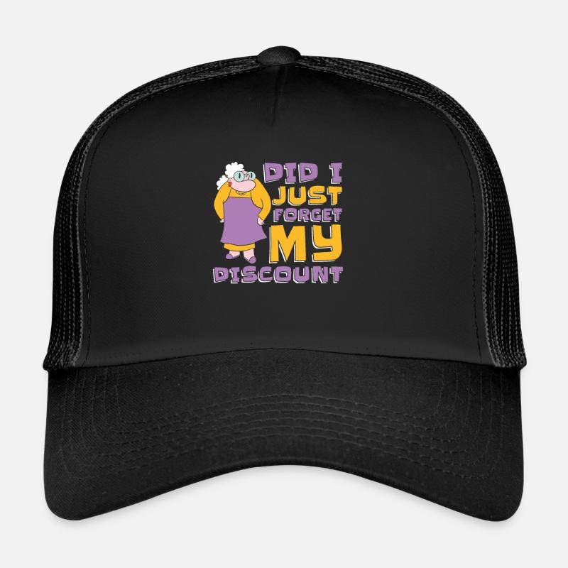 Pensioner pension funny Trucker Cap