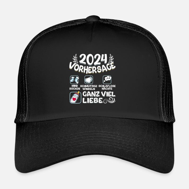 Baby Vorhersage 2024 werdende Mutter 2024 Trucker Cap