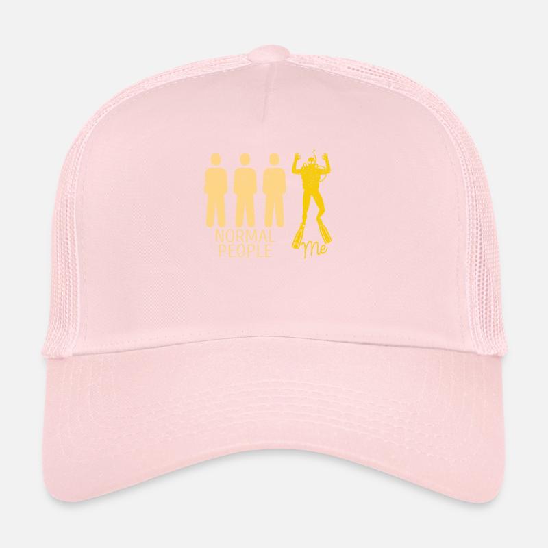 Les gens normaux I Drôle d’instructeur de plongée Casquette trucker 