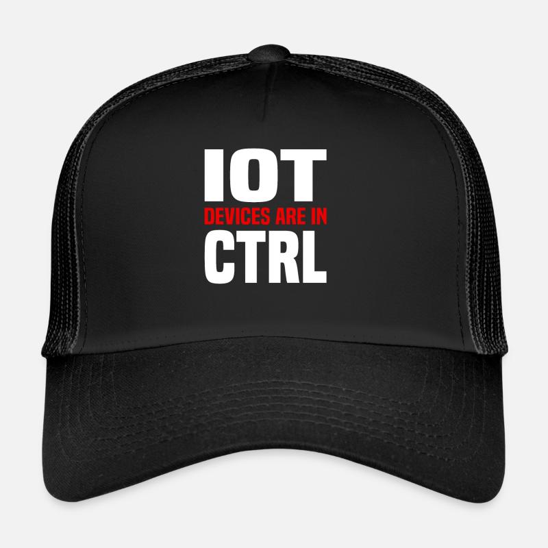 Internet Of Things IOT Programmer Admin IT Trucker Cap