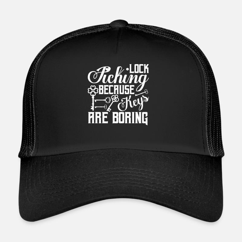 Lock Picking Because Keys Are Boring Locksmith Loc Trucker Cap