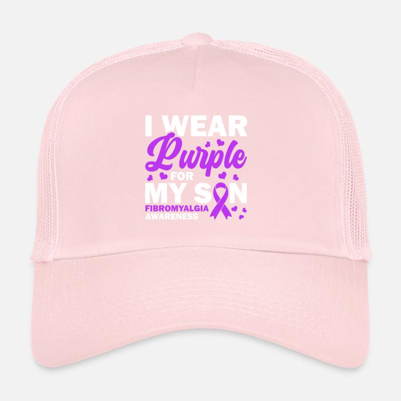 Fibromyalgie-bewusstsein Ich Trage Lila Für Trucker Cap