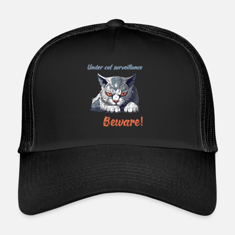 Surveillance des chats Casquette trucker 