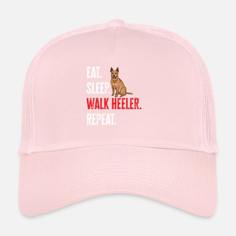 Bouvier australien Red Blue Heeler Casquette trucker 