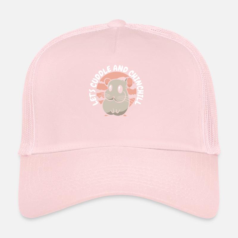 Let's Cuddle And Chinchill Langschwanz Langhaar Trucker Cap