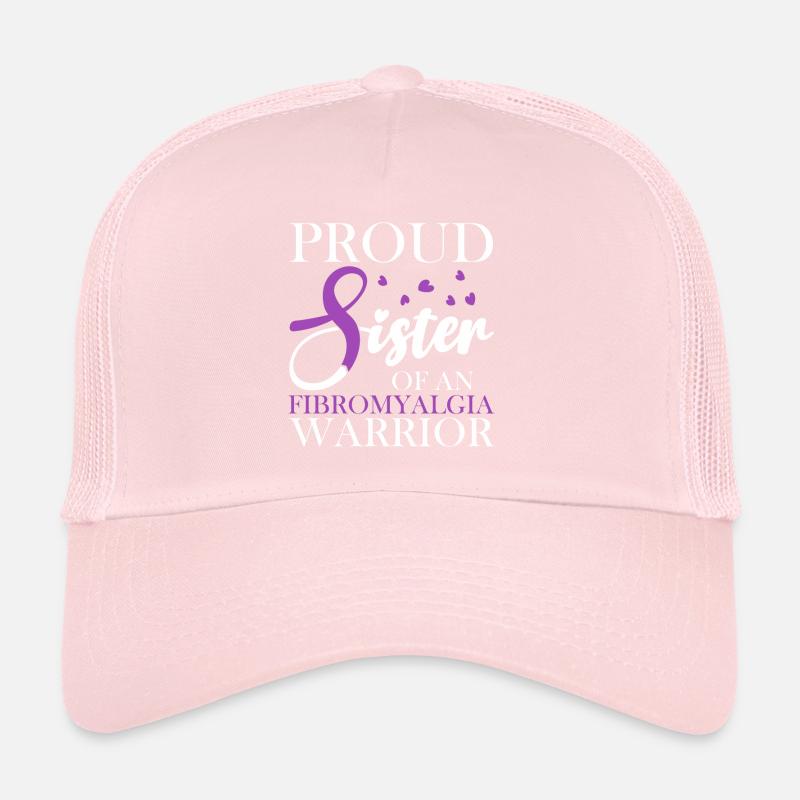 Stolze Mutter Eines Fibromyalgie-kriegers Trucker Cap