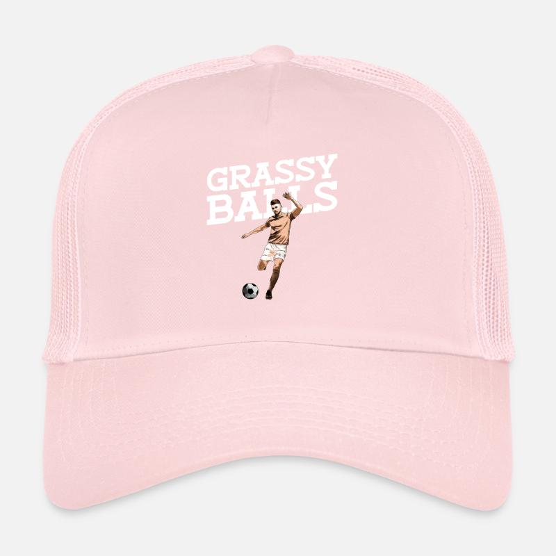 Grasige Bälle - Lustiger Fußball Trucker Cap
