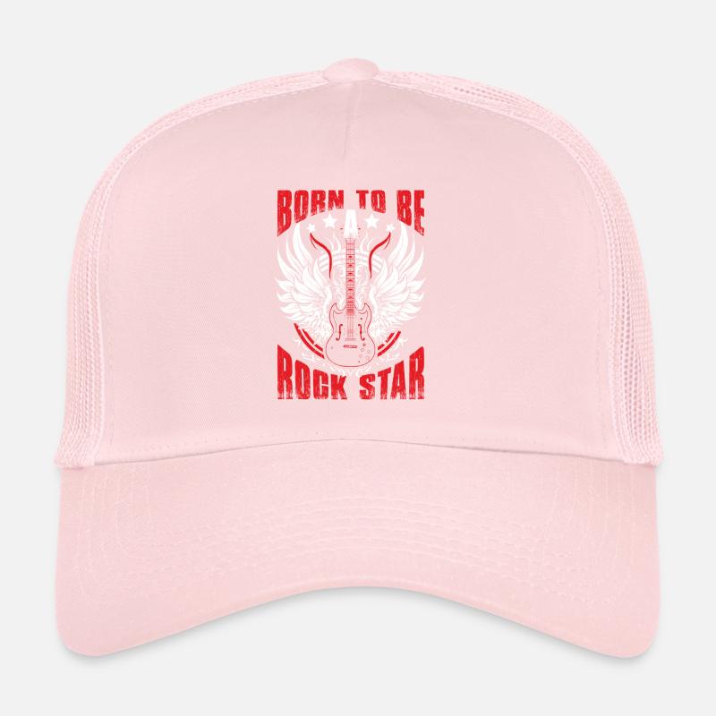 Né pour être une rock star Casquette trucker 