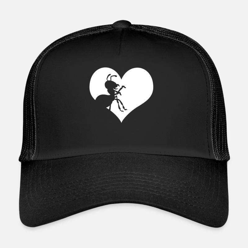 Fourmi cœur fourmis Casquette trucker 