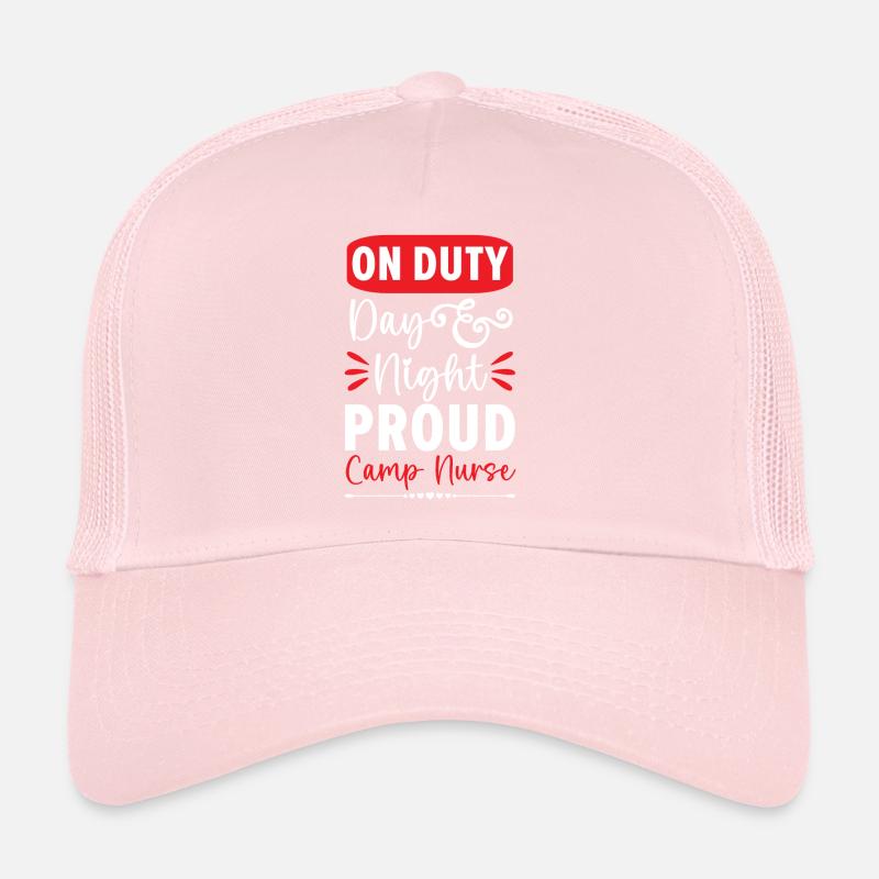 Camp Krankenschwester Camping Krankenschwester Krankenschwester Camper Trucker Cap