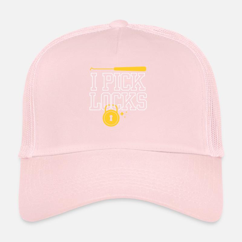 I Pick Locks Lock Picking Knacker Lock Trucker Cap