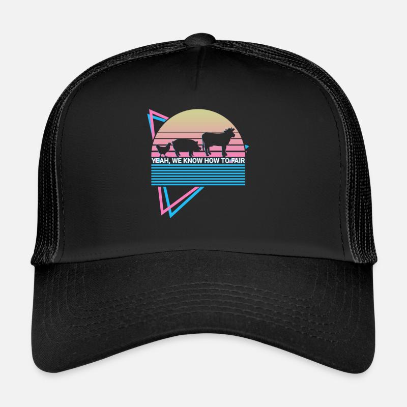 Rétro de l’élevage Casquette trucker 