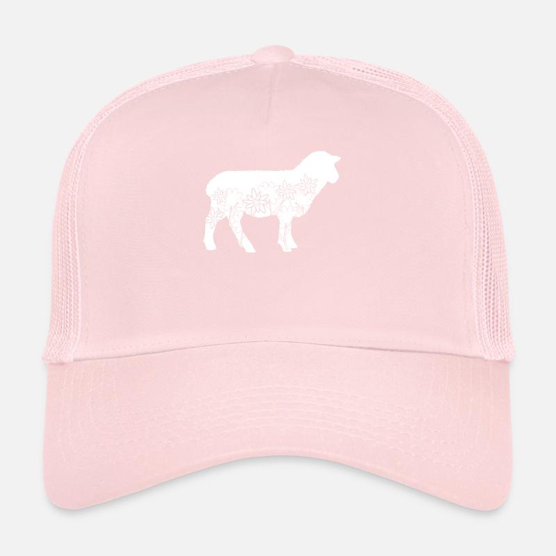Schaf Blumen Schafe Blüten Schäfchen Trucker Cap