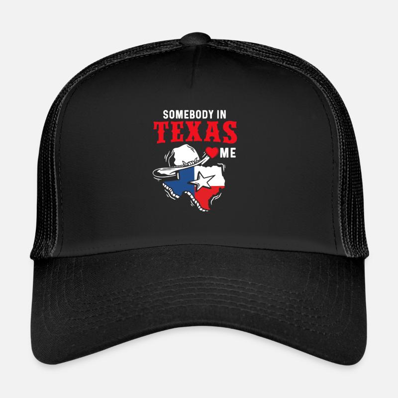 Texas Cadeau Huston Austin Dallas El Paso Rodeo Casquette trucker 