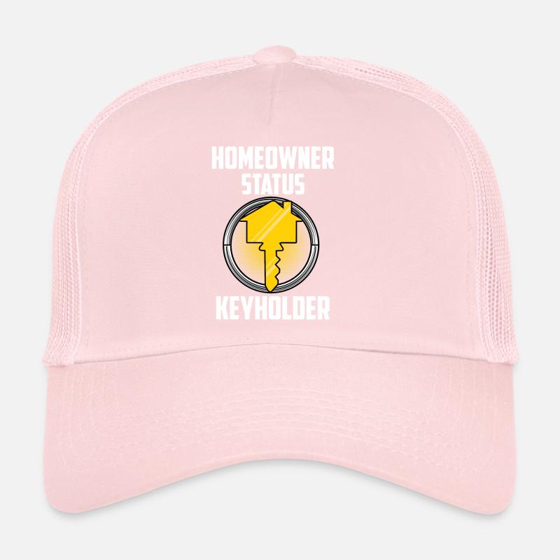 Homeowner Status Keyholder Trucker Cap
