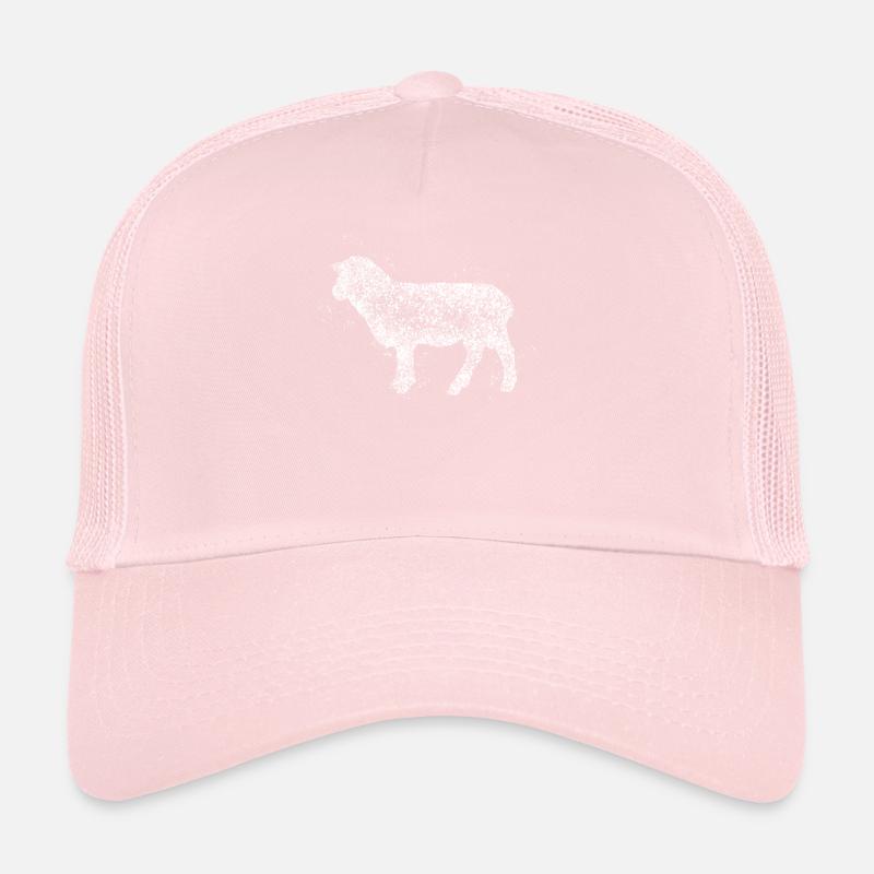 Sheep Sheep Raindrops Sheep Trucker Cap