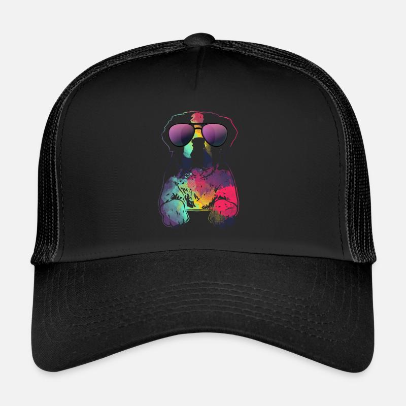 Saint-Bernard Chien Saint-Bernard Casquette trucker 