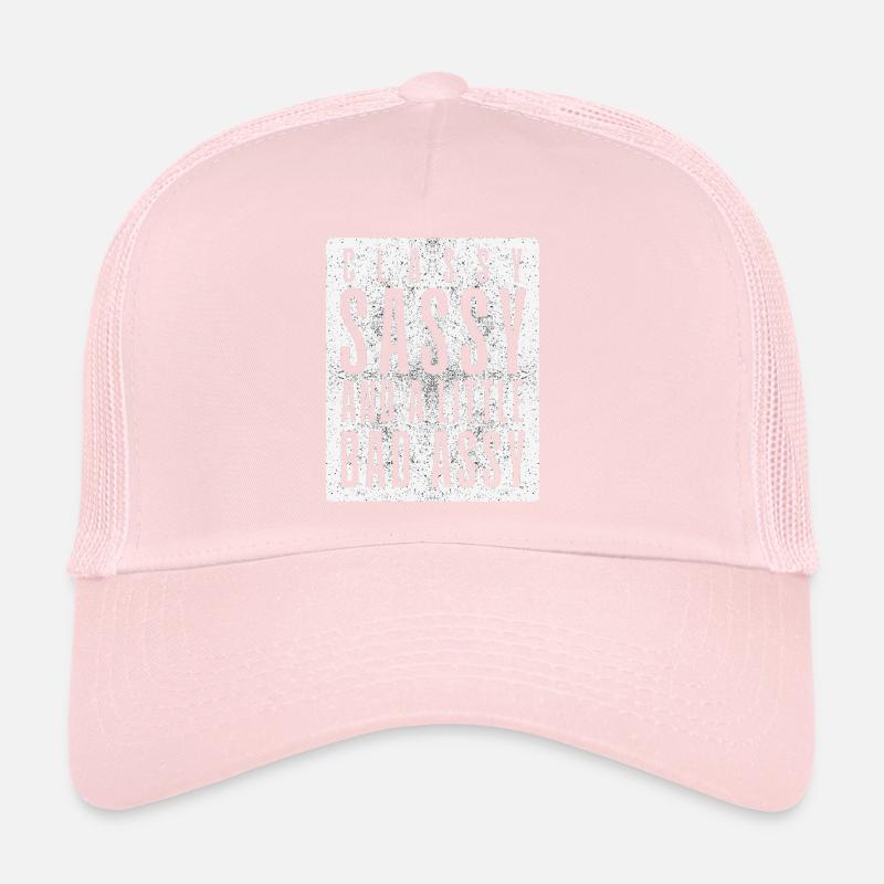 Stilvoll, frech und ein bisschen frech auf Englisch Trucker Cap
