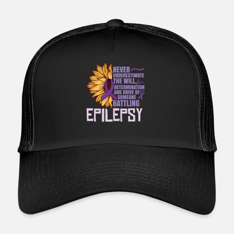 Combattant de l’épilepsie Casquette trucker 