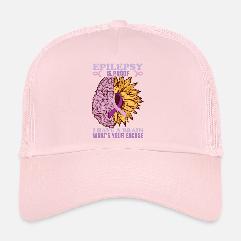 Epilepsy Is Proof Trucker Cap