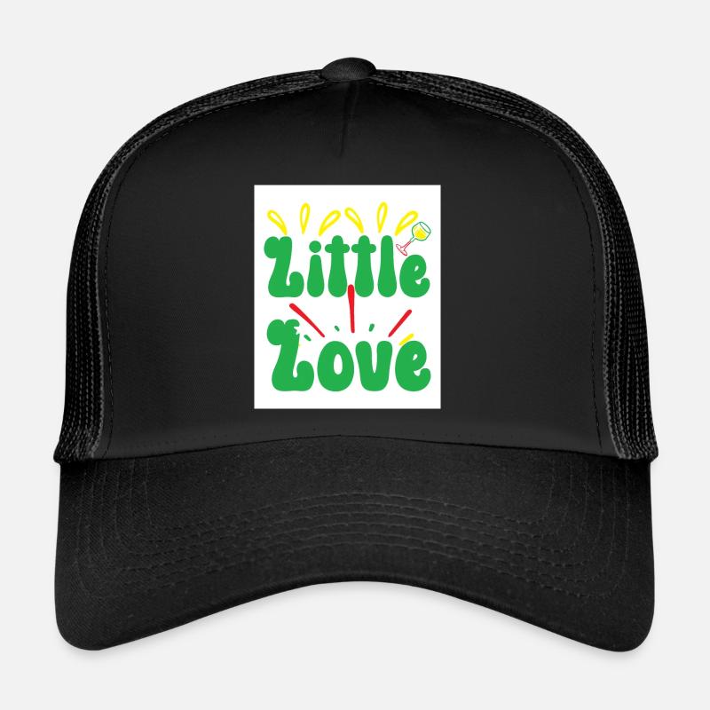 Little love - Trucker Cap - black/black