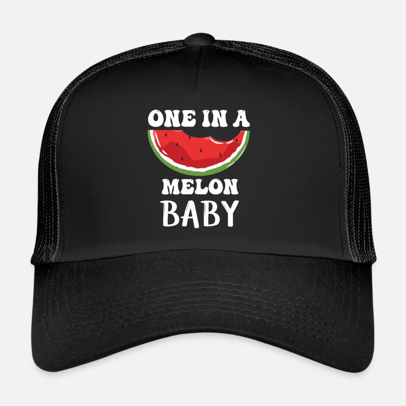 Un bébé melon pastèque Casquette trucker 