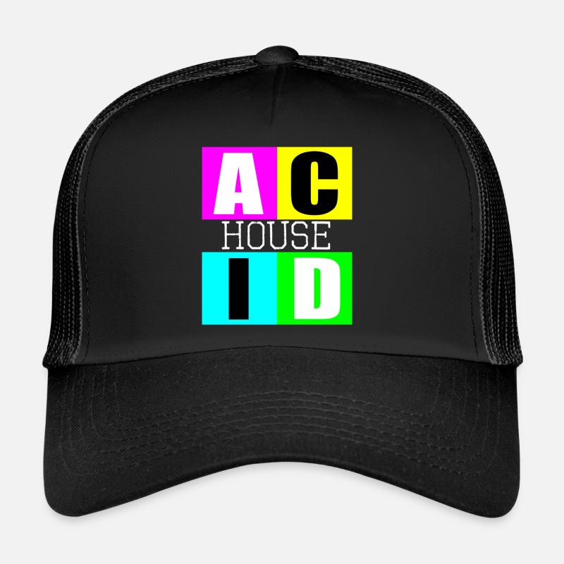 Acid house Casquette trucker 